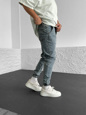 Blue Jogger Jeans Pant BB6558