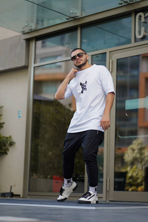Sneakerjeans White X Skull Oversize T-Shirt ES79