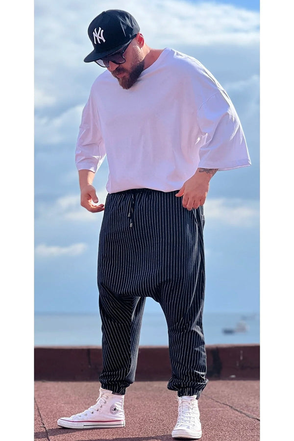 Striped  Baggy Pant TDD123