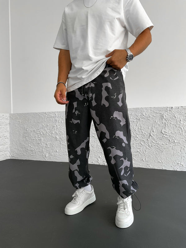 Anthracite Camouflage Jogger Pant BB6808