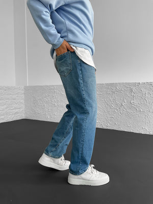 Blue Baggy Jeans BB6076