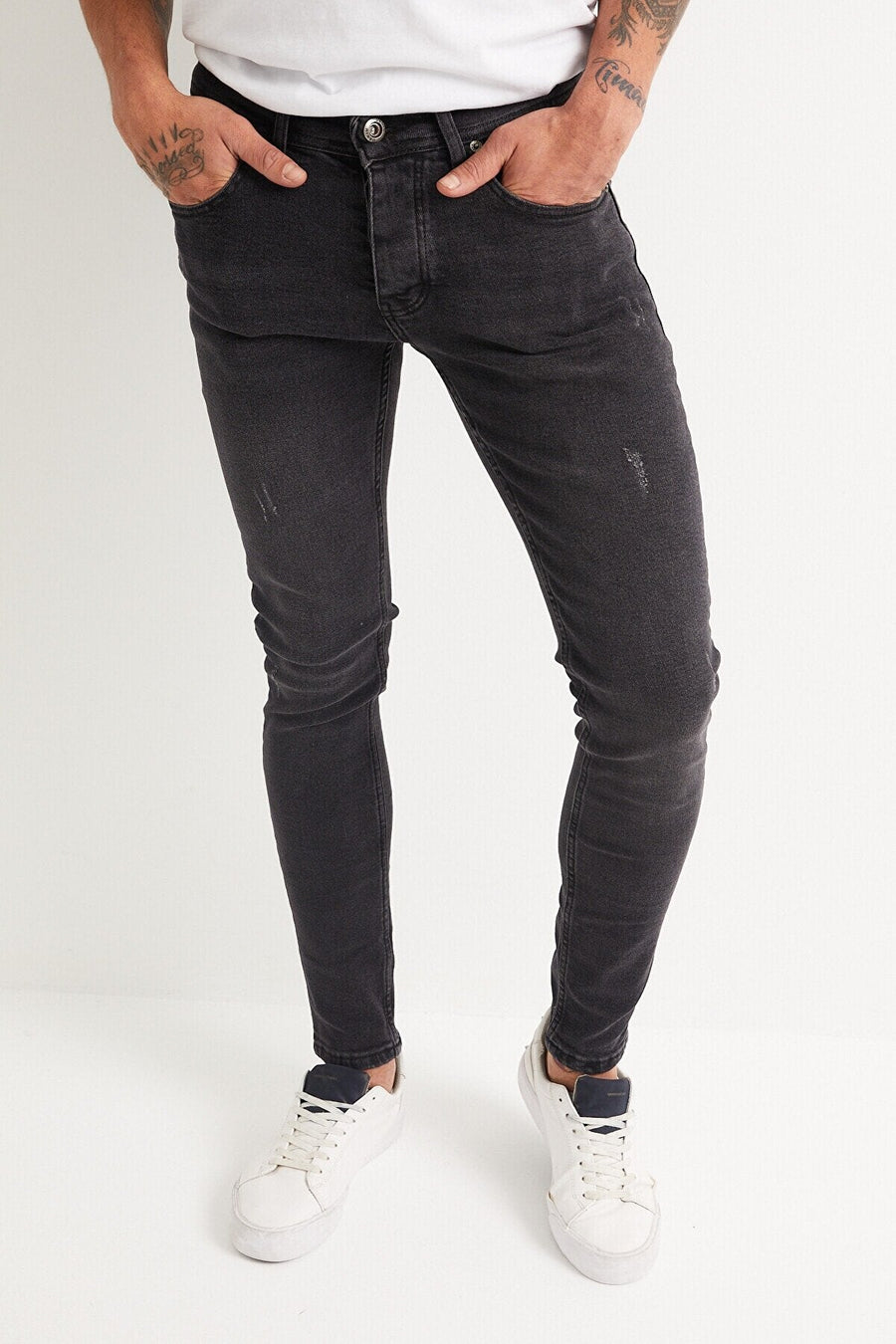 Anthracite Skinny Jeans NT8107