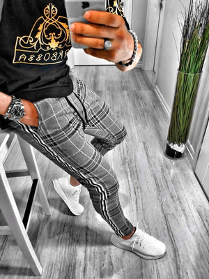 Checkered Jogger Pant S213 Streetwear Jogger Pants - Sneakerjeans