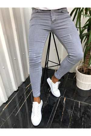 Gray Skinny Jeans CBR7006
