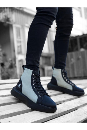 Gray Sneaker Boot BA0256