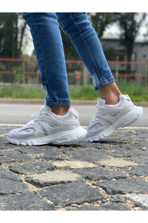 Gray White Sneaker CH301