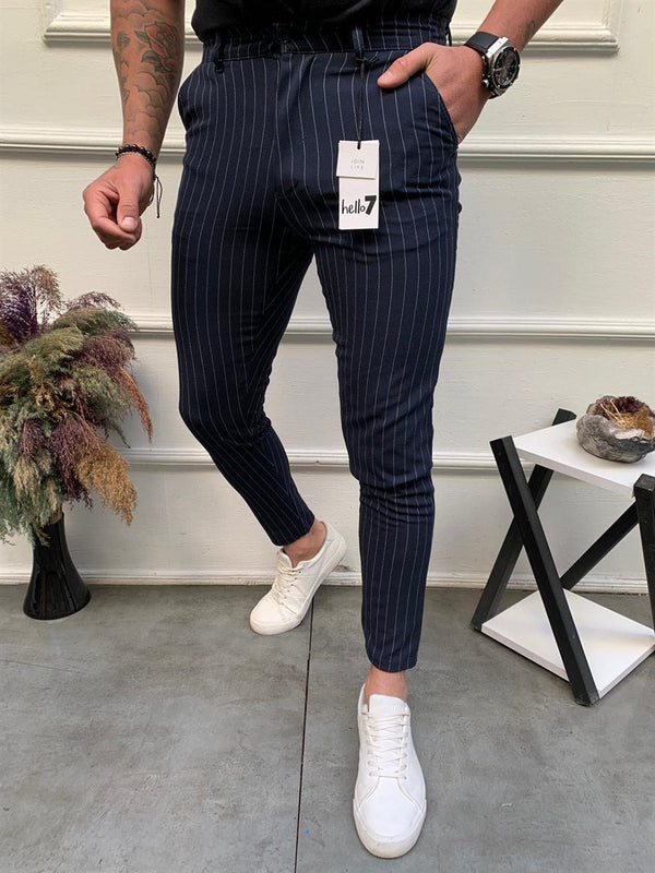 Navy Striped Pant MM1171