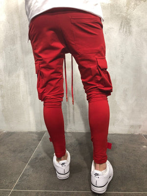 Red Jogger Pant A55 Streetwear Jogger Pants - Sneakerjeans