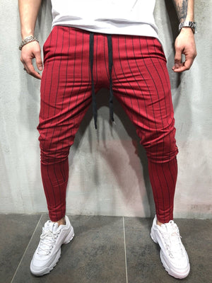 Red Side Striped Jogger Pant A99 Streetwear Jogger Pants - Sneakerjeans
