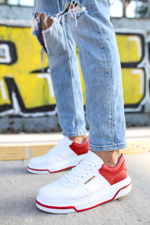 Red White Sneaker CH075