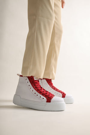 Red White Sneaker CH167