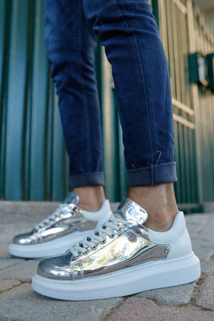 Silver White Sneaker CH259