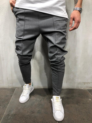 Anthracite Side Striped Casual Jogger Pant A295 Streetwear Jogger Pants - Sneakerjeans