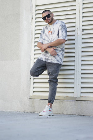Sneakerjeans Gray Oversize T-Shirt ES94