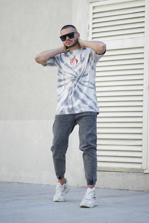 Sneakerjeans Gray Oversize T-Shirt ES94