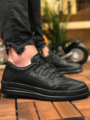 Tripple Black Sneaker CH040 Streetwear Sneaker - Sneakerjeans