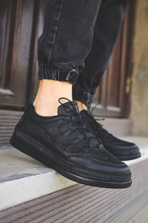 Tripple Black Sneaker CH040 Streetwear Sneaker