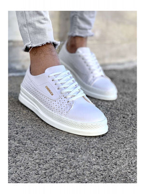 Tripple White Sneaker CH043 Streetwear Sneaker