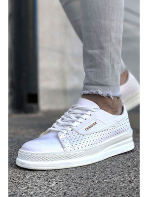 Tripple White Sneaker CH043 Streetwear Sneaker