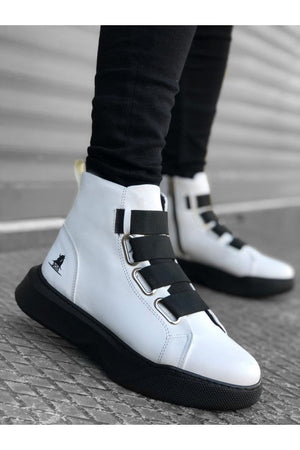 White Mid Top Sneaker BA0142